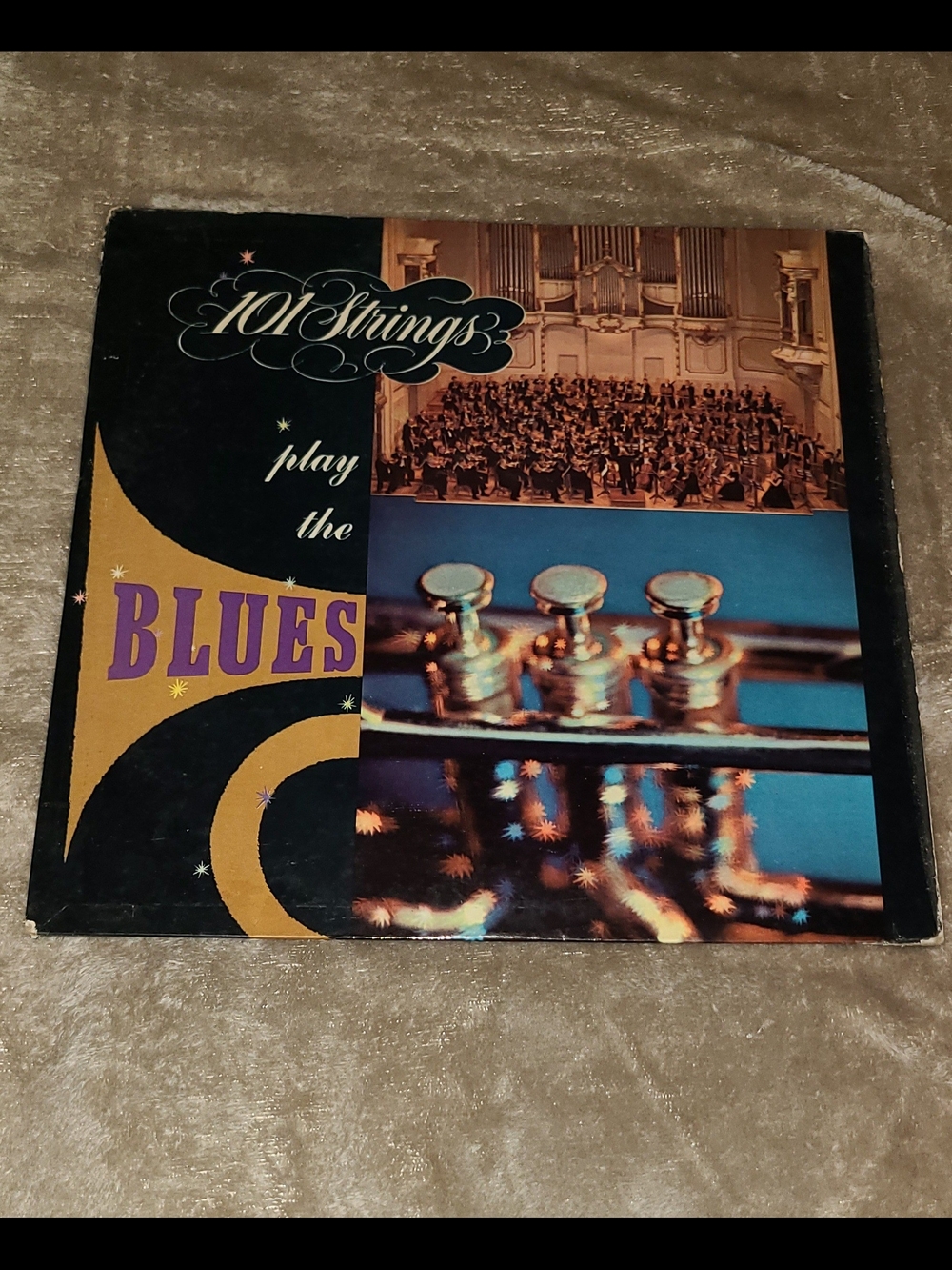 101 Strings ‎– Play The Blues Vinyl, LP 1958 Somerset ‎– JL-526